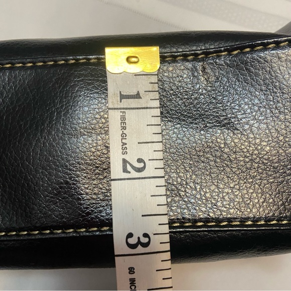 Steve Madden Black Dopp/Shave Travel Bag Slight Wear Signs on Trim - Clean Bag! - Picture 9 of 10